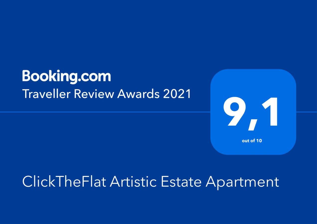 Clicktheflat Artistic Estate Apartment Warsaw Exterior photo